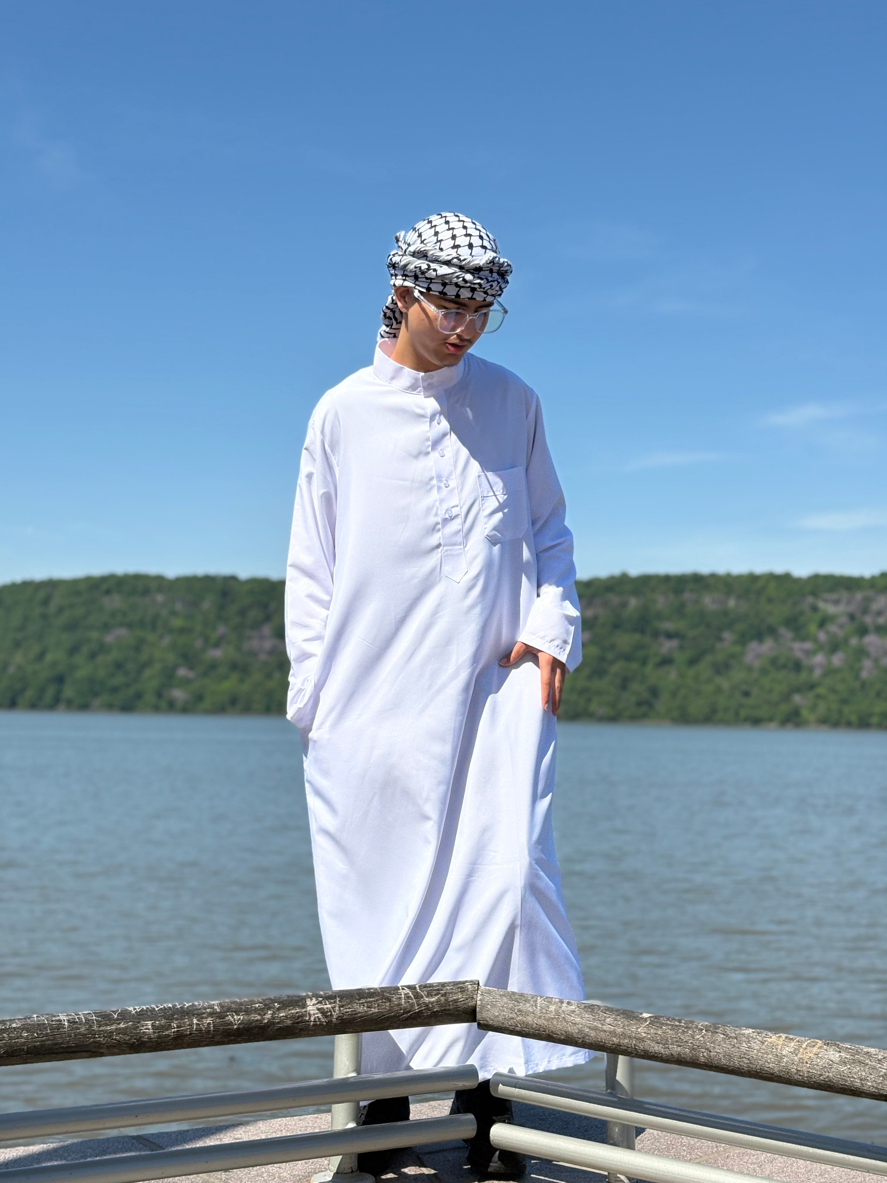 Classic White Thobe