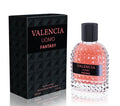 Valencia UOMO Fantasy for Men Eau de Parfum 100mL bottle and packaging